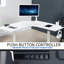 Bureau debout d'angle électrique VIVO, poste de travail en L (série E1L94B)-88574669