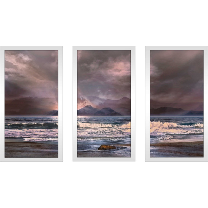 « escape », reproduction de peinture à l’acrylique à multiples images, L 40,5 po x H 25,5 po x P 1 po