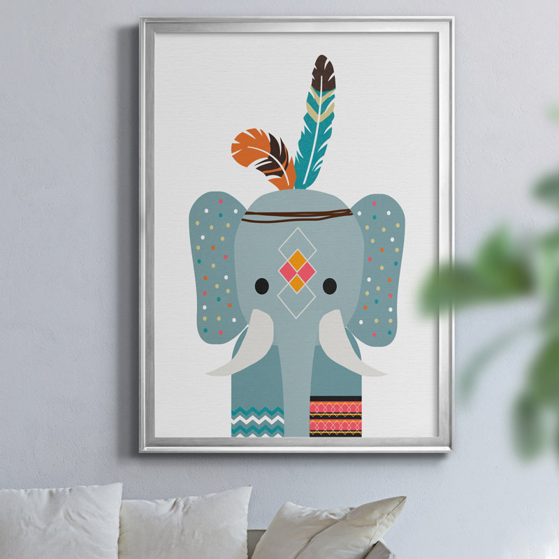 Santino, art encadré, Argent, H 22,5 po x l 30,5 po x P 1,5 po