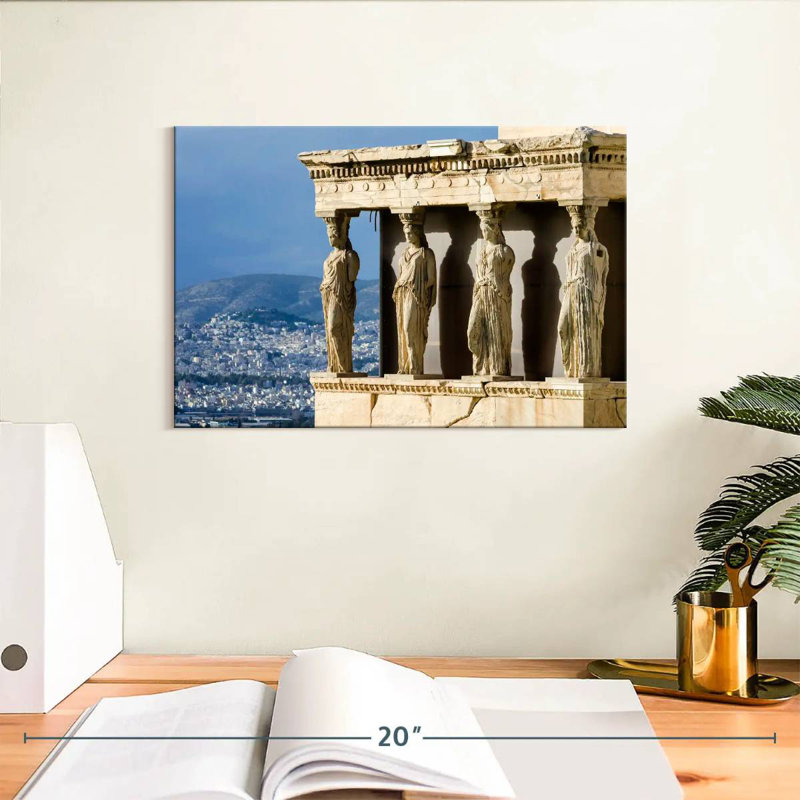 Caryatides Érechthéion, H 8 po x l 12 po
