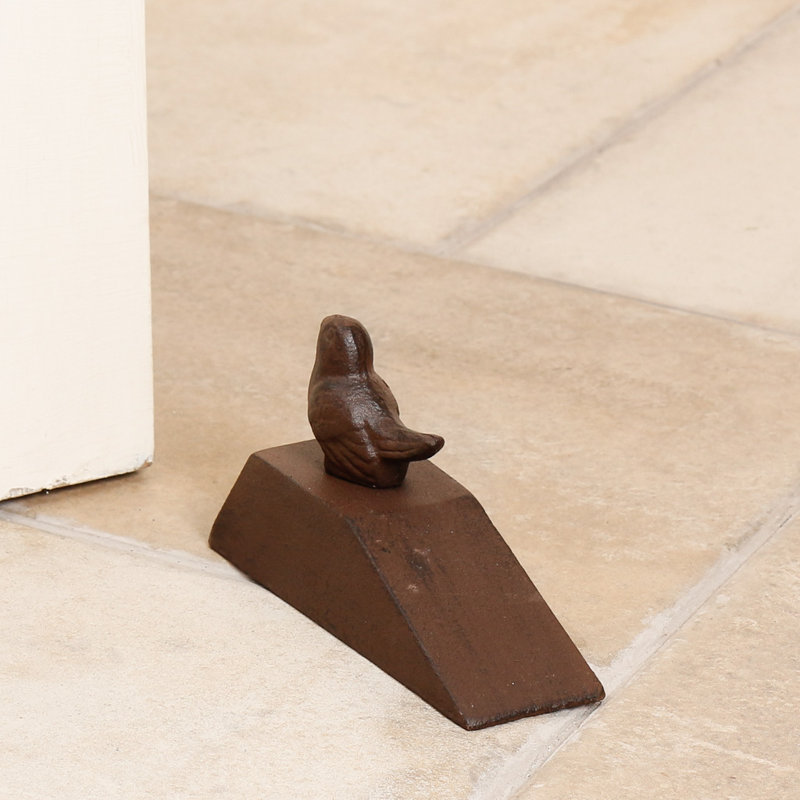 Vickey Bird Iron Door Wedge