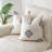 Handwoven African Bogolan Mudcloth Cotton Decorative Pillow Cover-133680533
