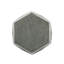 Table de bout hexagonale 23 po