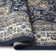 Mountview Oriental Area Rug in Navy/Ivory/Beige