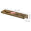 8 Pair Solid Wood Shoe Rack