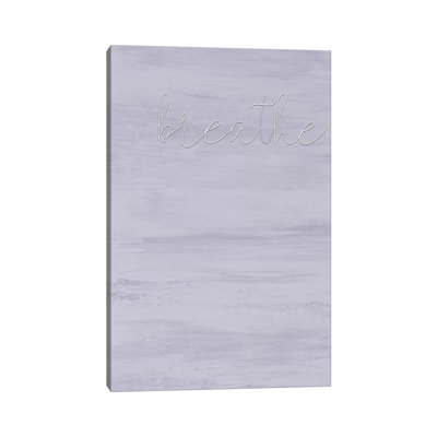 Breathe 1 Piece Wall Art on Canvas