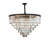 Allure 28-Light Round Crystal LED Chandelier - Matte Black