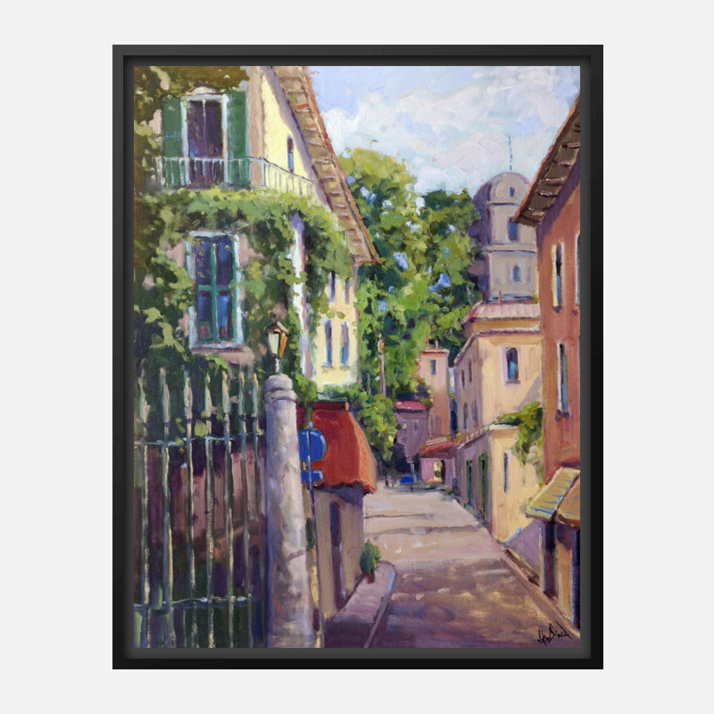 " Balcony " by John Beard, Black 