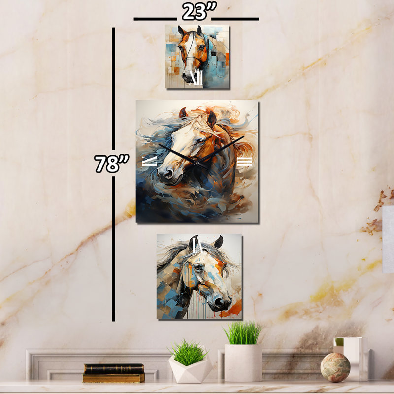 Machayla Metal Wall Clock