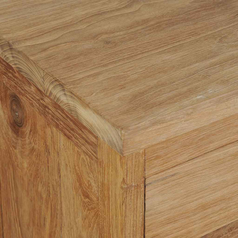 Demars 40cm W Solid Wood Bedside Table
