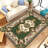 Floral And Intricate Pattern Area Rug, Soft And Lightweight, Suitable For All Seasons, Easy To Maintain And Easy To Clean, Machine Washable Carpet Floor Mat, Suitable For Living Room, Bedroom, Hallway, Balcony, Office, Room Decor, Home Decor, Outdoor Dec-332278503