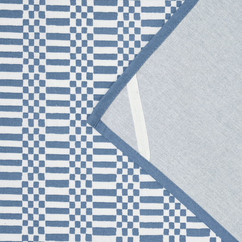 Tea Towel Kitchen Towel, White/Blue, 2