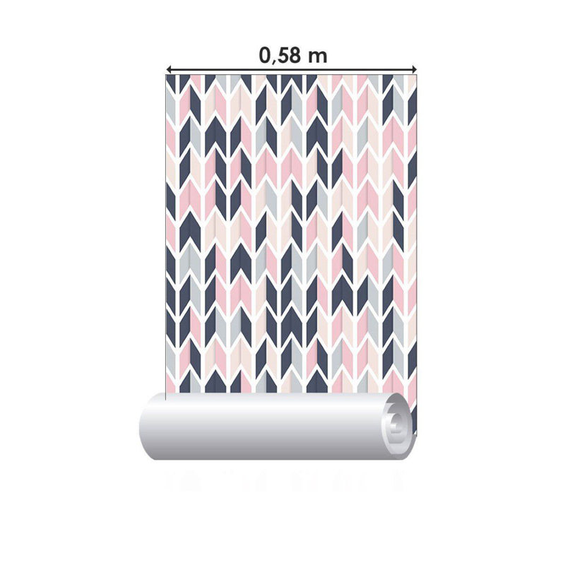 Rouleau de papier peint adhésif lisse L 126 po x l 24 po Ahnisty