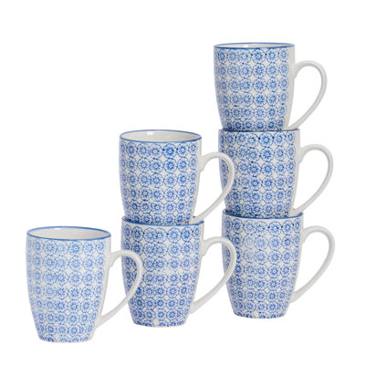 Nicola Spring - Hand-Printed Mug