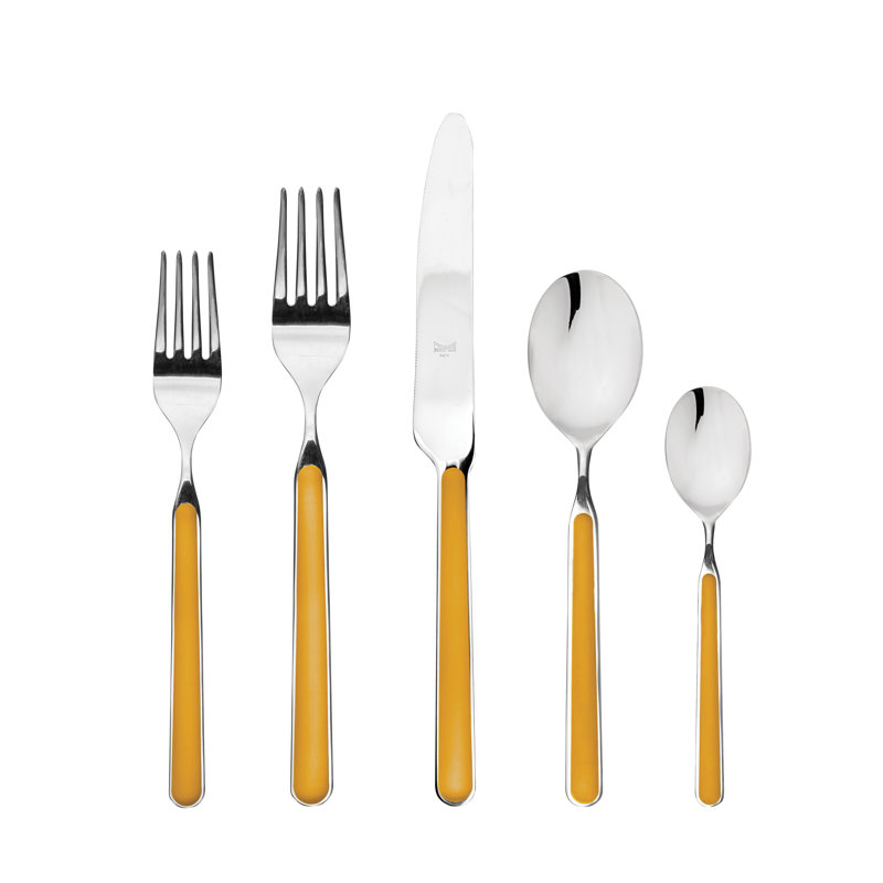 Fantasia Stainless Steel, Mustard