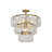 Vionne 21.5" 5-Light Semi-Flush Mount