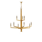 Goldfinch 9 - Light Wrought Iron Chandelier