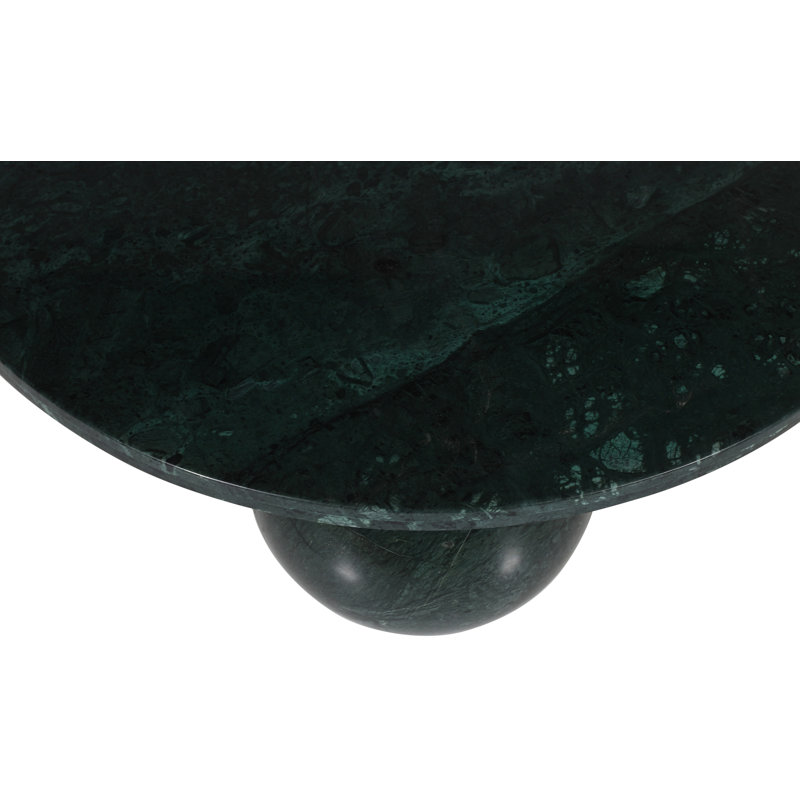 Hizki Marble Top Coffee Table, Green