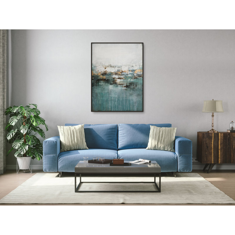 Floater Frame Painting on Canvas
