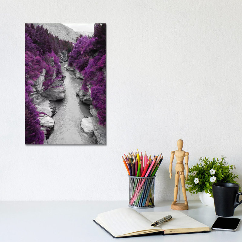 Vanishing Pigment by 5by5collective - Print on Canvas, 20.32 cm H x 30.48 cm W, Wrapped Canvas