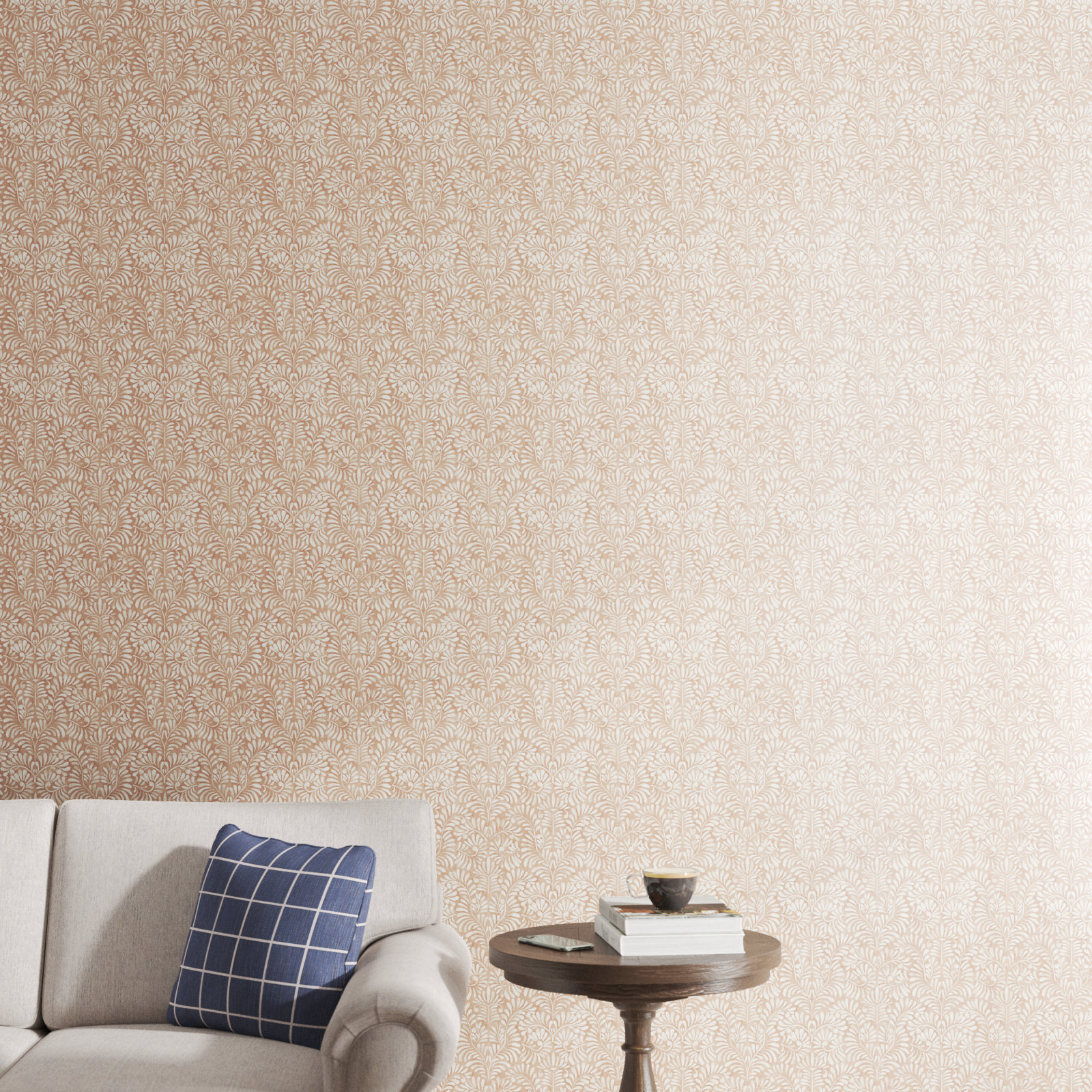 Cedric Floral Wallpaper, Red