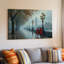 Reproduction d'art sur toile London Rainy Day-129657649