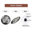 Horloge-chiffres-sur-nuage - horloge murale moderne en verre 12 po