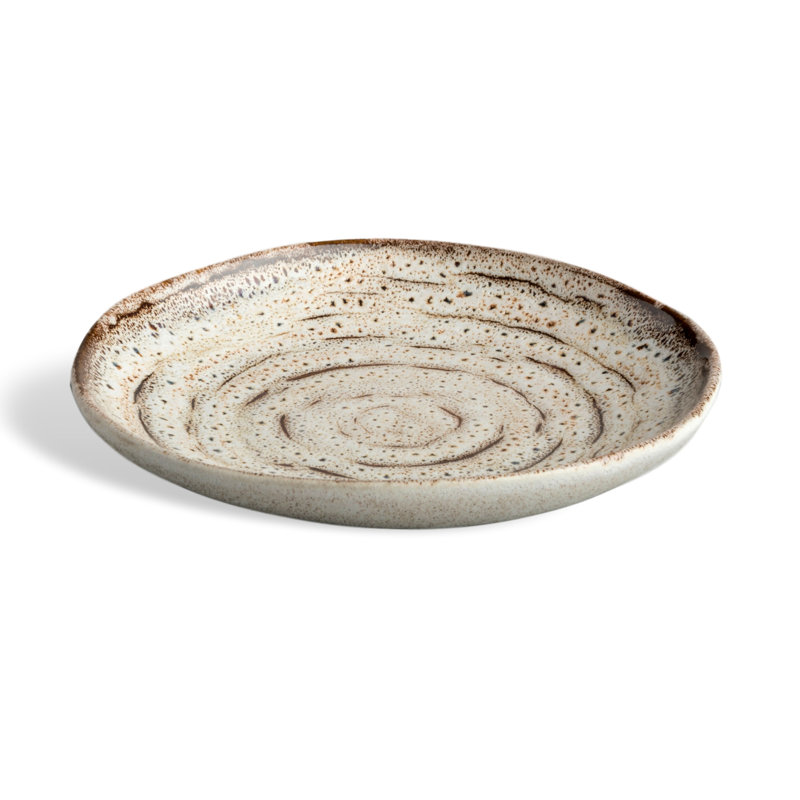 Truffle Stoneware Appetizer Plate
