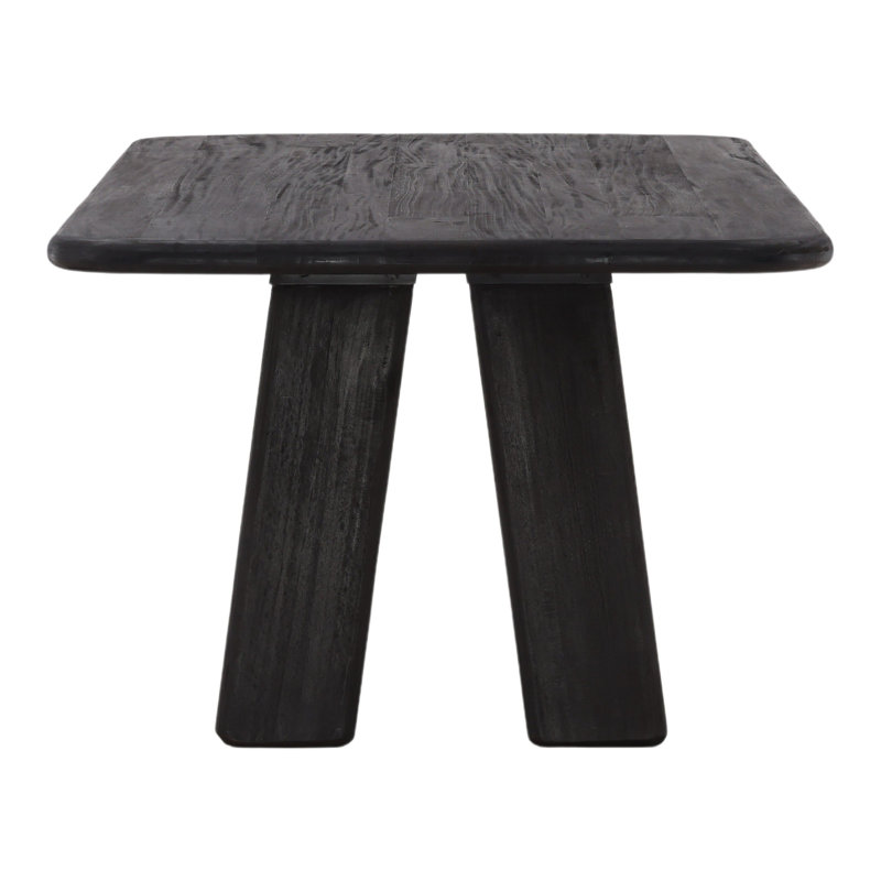 Marcela 95" Wide Mindi Wood Dining Table, Dark Brown