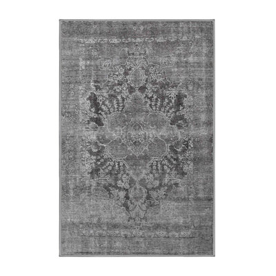 Tapis traditionnel gris / beige