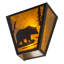 Applique murale 13 "de large Bear Creek-16183224