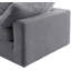 Canapé modulaire réversible en velours de 160 po Homero-87141461