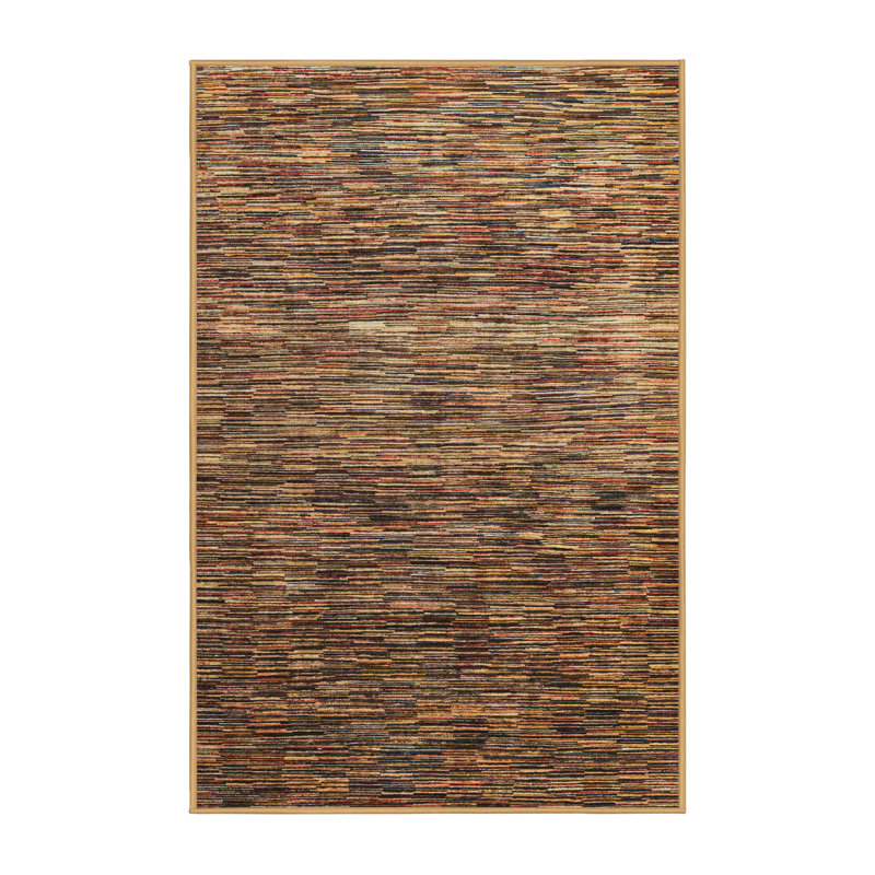 Emelyn Abstract Indoor Rug, Rectangle 2' x 4'