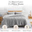 Ensemble de housse de couette réversible surdimensionné Vilano Choice avec taies décoratives assorties-216139004-216202849
