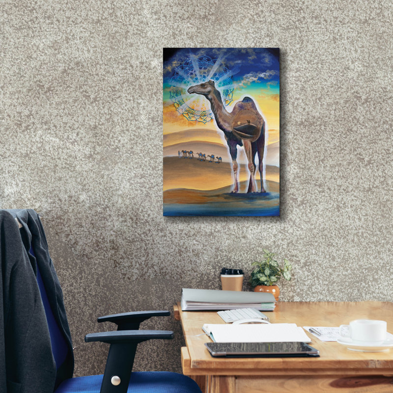  «Soul Journey» par Verena Wild, art mural sur toile, H 26 po x l 18 po