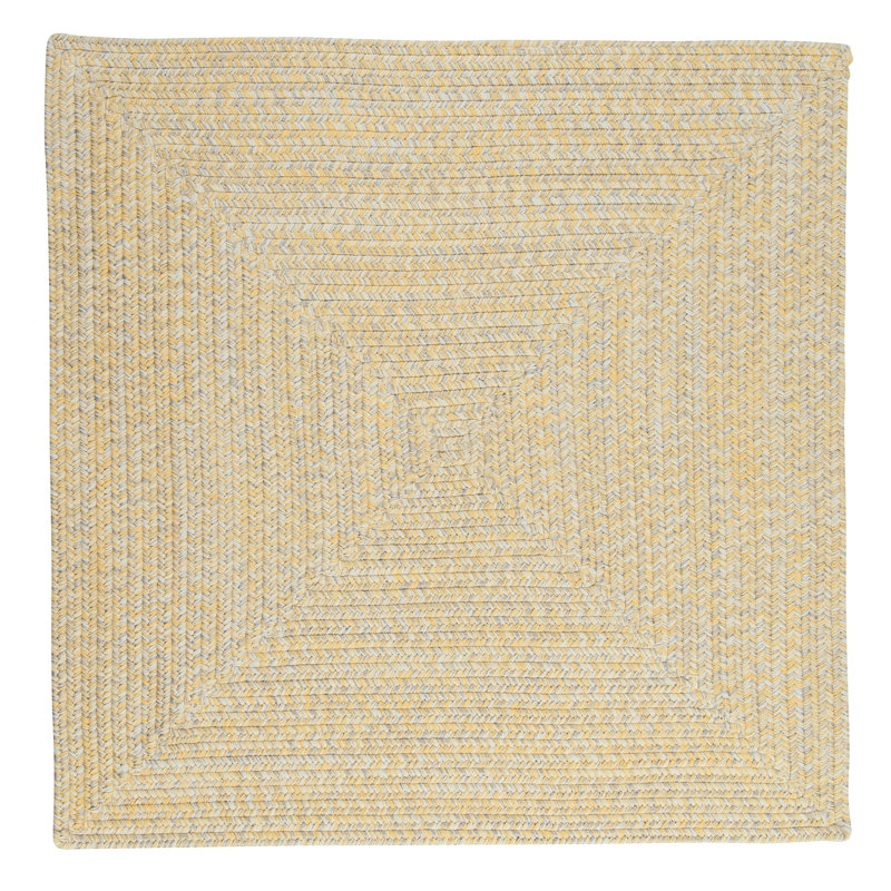 Tapis réversible intérieur / extérieur Ashiah - Sunsoaki, Carré 10 pi