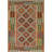 Multolor Kilim Oriental Accent Rug 4x6