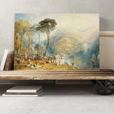 J.M.W. Turner - Wrapped Canvas Painting