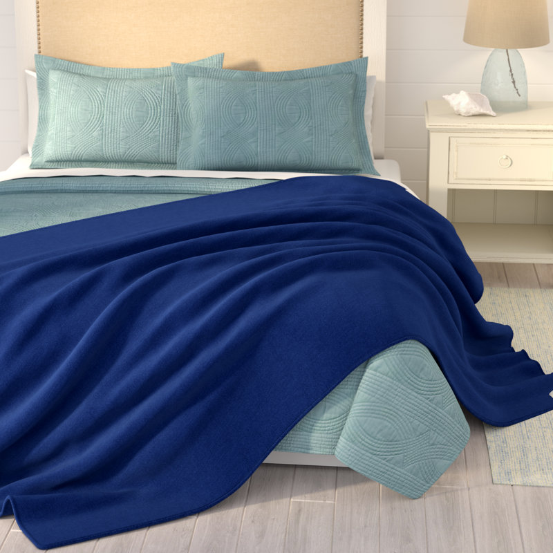 Couverture polaire Alta Hotel, Grand, Bleu marine