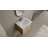 Wall-Mounted Bathroom Vanity Whit Ceramic Sink-1948047257