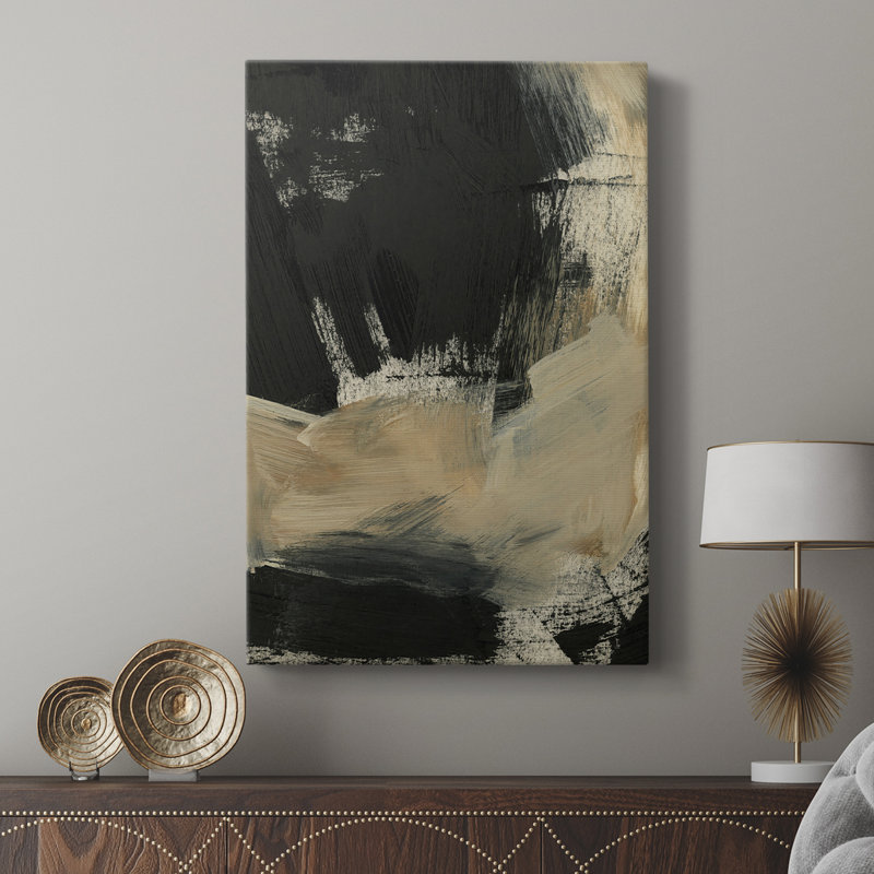 Paintstrokes VI au four - galerie Cavas sur mesure, H 18 po x l 12 po