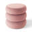 Modern Velvet Round Pouf With Storage-874420440