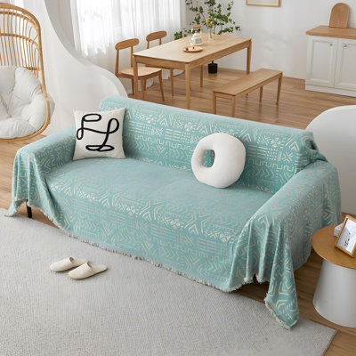 Chenille Sofa Cover, Versatile, Stain Resistant