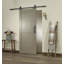 Porte de grange à panneaux en PVC / vinyle Montana avec ensemble de quincaillerie d'installation-55707319-32476889