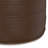 Brody 20"W Upholstered Vegan Leather Boho Round Pouf with Polystyrene Filling-89157547
