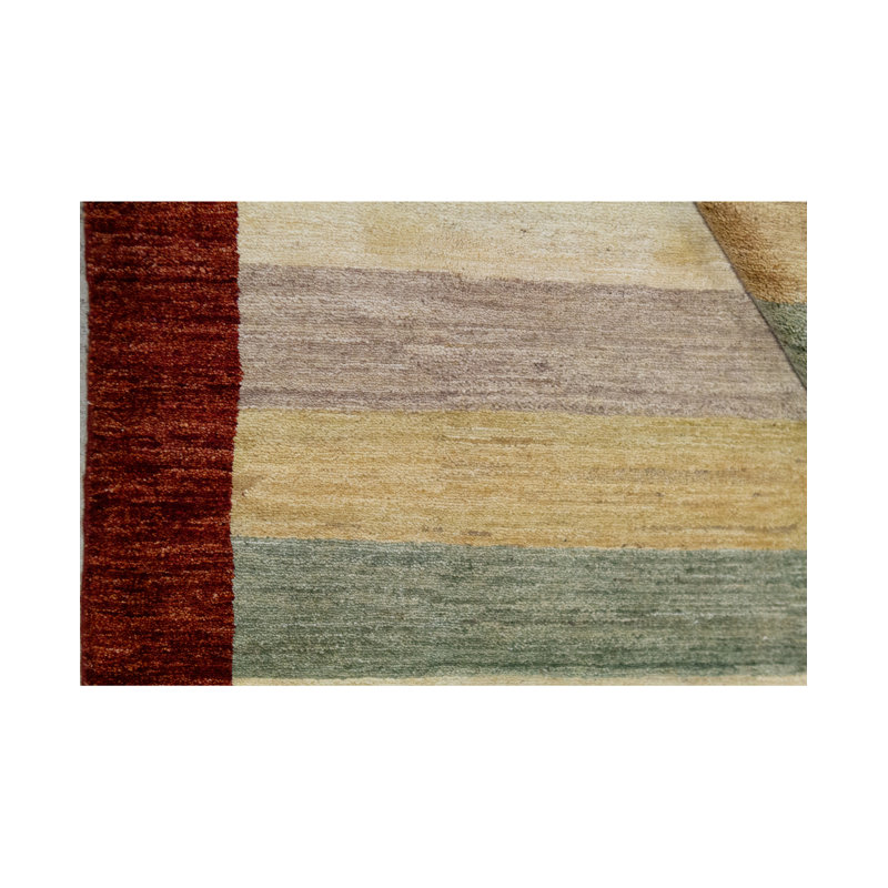 Hand-Knotted High-Quality Red Area Rug