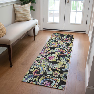 Tapis intérieur / extérieur Shoifet avec envers antidérapant