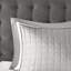 Literie très grand / très grand gris - Édredon et édredon avec coussins de la collection Fabrics-124826267