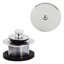 Ensemble de drain de baignoire en PVC 1-1 / 2 "x 12" avec trop-plein à deux trous avec trop-plein-134282290-37145632