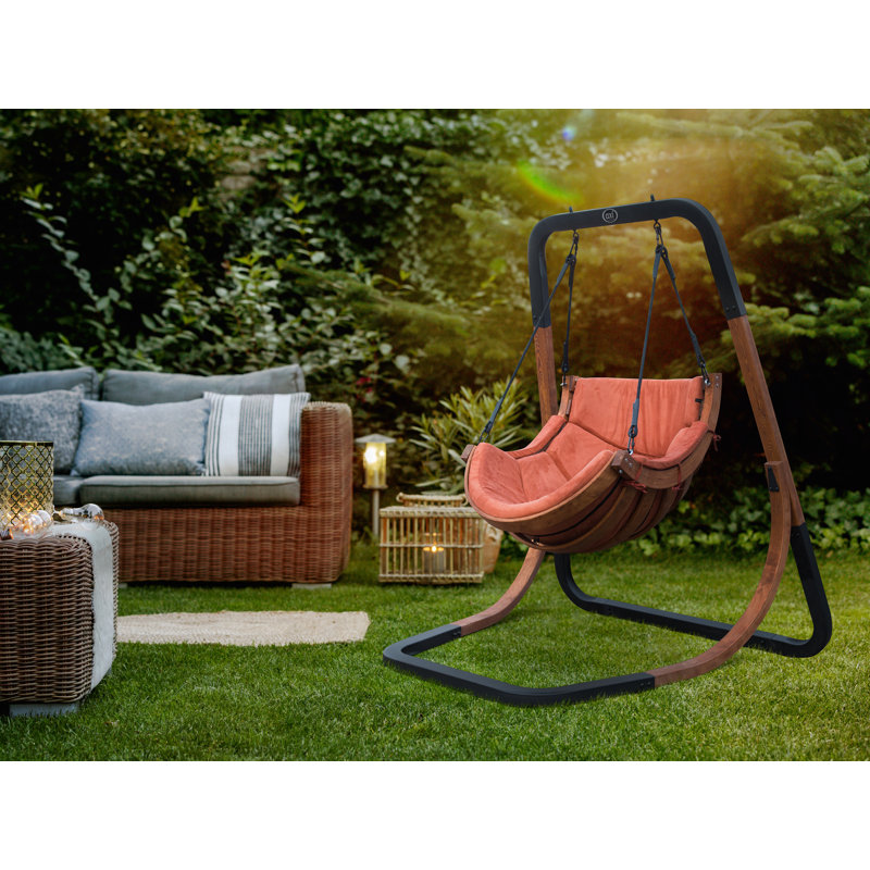 Breeauna Porch Swing, Red